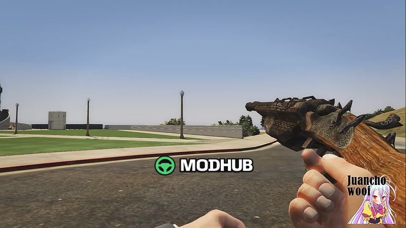 Пістолет-пушка Blundergat для GTA 5
