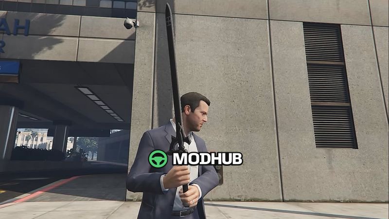 Miecz Sword Art Online Elucidator Sword do GTA 5