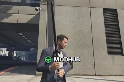 Miecz Sword Art Online Elucidator Sword do GTA 5 — 2