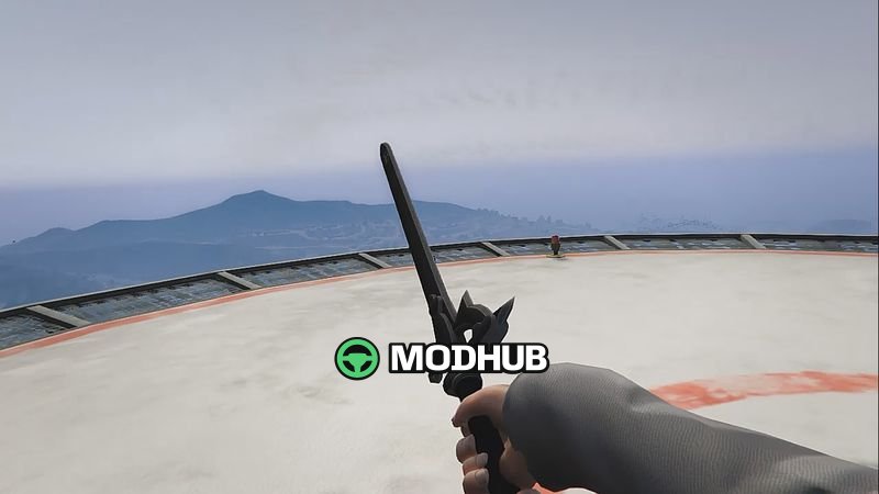 Miecz Sword Art Online Elucidator Sword do GTA 5