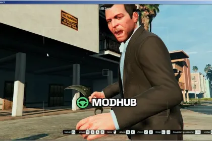 Nóż Karambit CS:GO do GTA 5