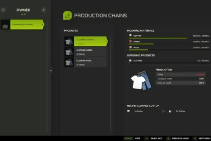 Cozy Factory Grannys Knitwear — Wool and Cotton Clothing Production in FS25 — 2