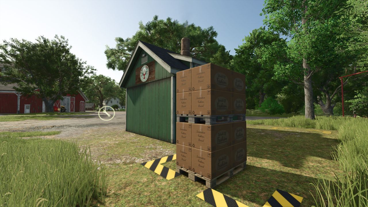 Затишна Фабрика Grannys Knitwear — Виробництво Одягу з Вовни та Бавовни у FS25 - Скріншоти