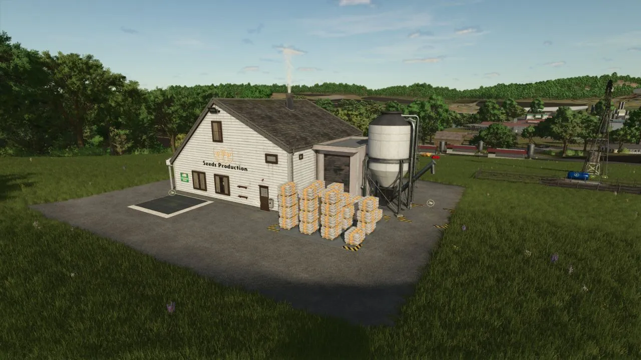 Efficient Seed Production Factory — Seed Production with Processing for Farming Simulator 25