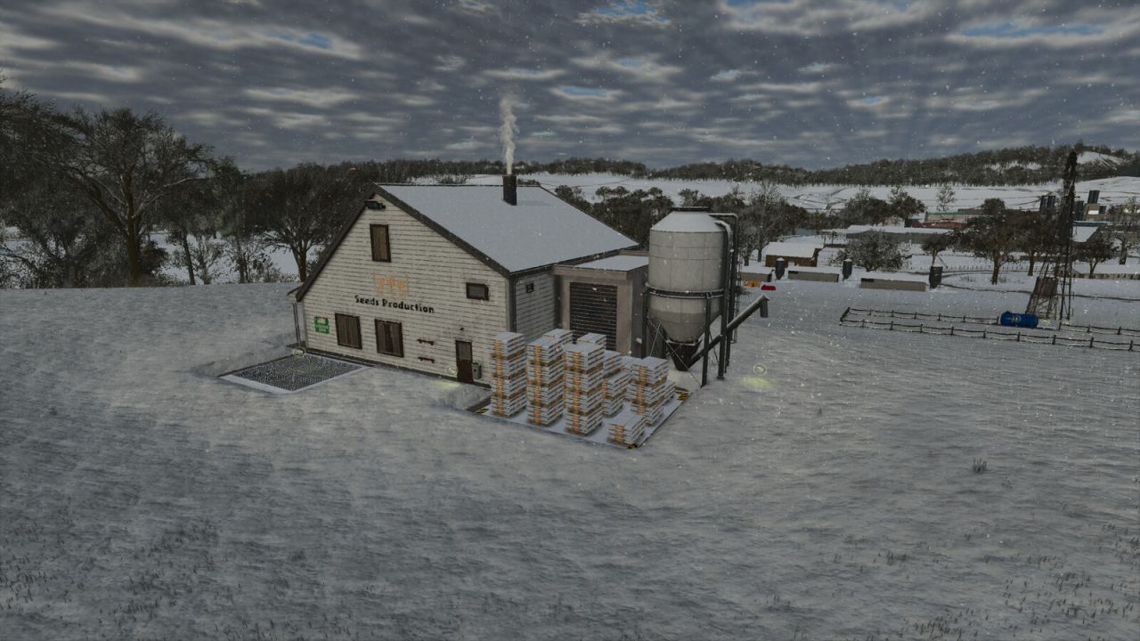 Efficient Seed Production Factory — Seed Production with Processing for Farming Simulator 25