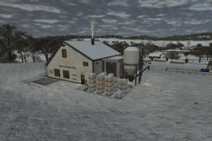Efficient Seed Production Factory — Seed Production with Processing for Farming Simulator 25 — 2