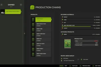 Efficient Seed Production Factory — Seed Production with Processing for Farming Simulator 25 — 4