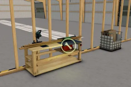 Промисловий машинний ангар Sebimodding для Farming Simulator 25 — 5