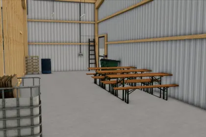 Промисловий машинний ангар Sebimodding для Farming Simulator 25 — 6