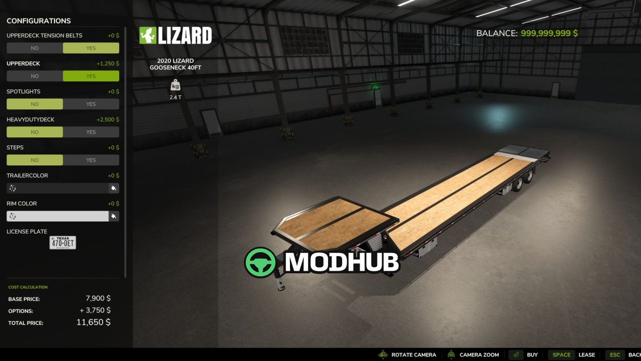 2020 Lizard Gooseneck V1.1 for FS25