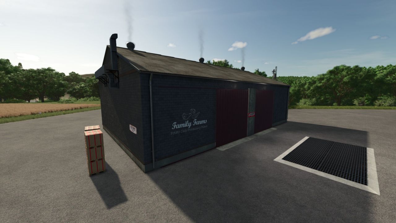 Efektywny British & Canadian Potato/Corn Chip Processing Plant — Zakład Chipsów i Tortilli dla FS25