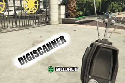 Nóż Digiscanner do GTA 5