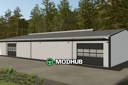 Промислова машинна зала V1.0.0.1 для FS25