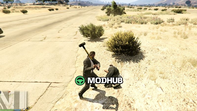 Schwerer Schmiedehammer Sledge Hammer für GTA 5