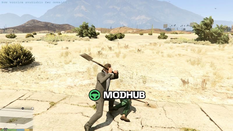 Schaufel Realistic Damage für GTA 5