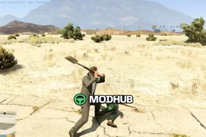 Schaufel Realistic Damage für GTA 5 — 2