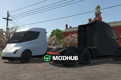 Напіввантажівка Tesla Semi V1.1 для FS25