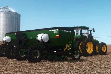 Efficient Lockwood 608 Air Cup Planter — Precision Seeding at High Speed — 4