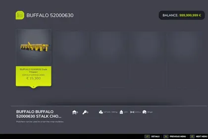 Культиватор Buffalo 5200 0630 для Farming Simulator 25 — 3