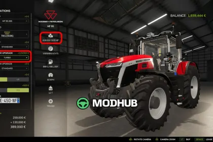 Performance Upgrades V1.0.0.2 для FS25 — 2