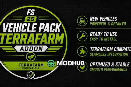Пак транспорту TerraFarm Addon v1.0 для FS25