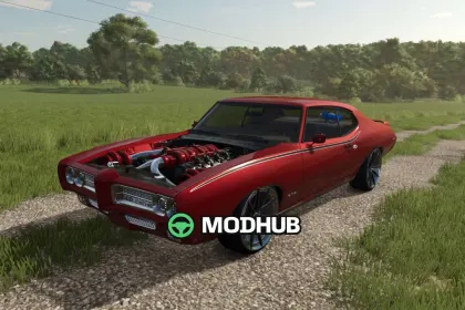 Автомобіль Pontiac GTO 1969 v1.0 для FS25