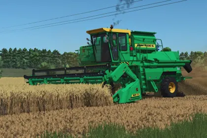 Сині шейдери Nvidia для Farming Simulator 25