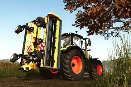 Mocny Mulczer Müthing MU-M/F 600 Vario 6 m do Szybkiej Obróbki Dużych Powierzchni — 2