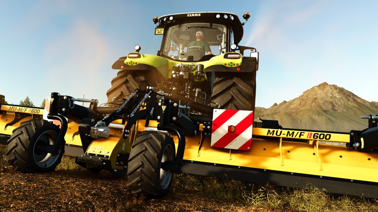 Mocny Mulczer Müthing MU-M/F 600 Vario 6 m do Szybkiej Obróbki Dużych Powierzchni