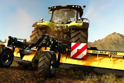 Mocny Mulczer Müthing MU-M/F 600 Vario 6 m do Szybkiej Obróbki Dużych Powierzchni — 4