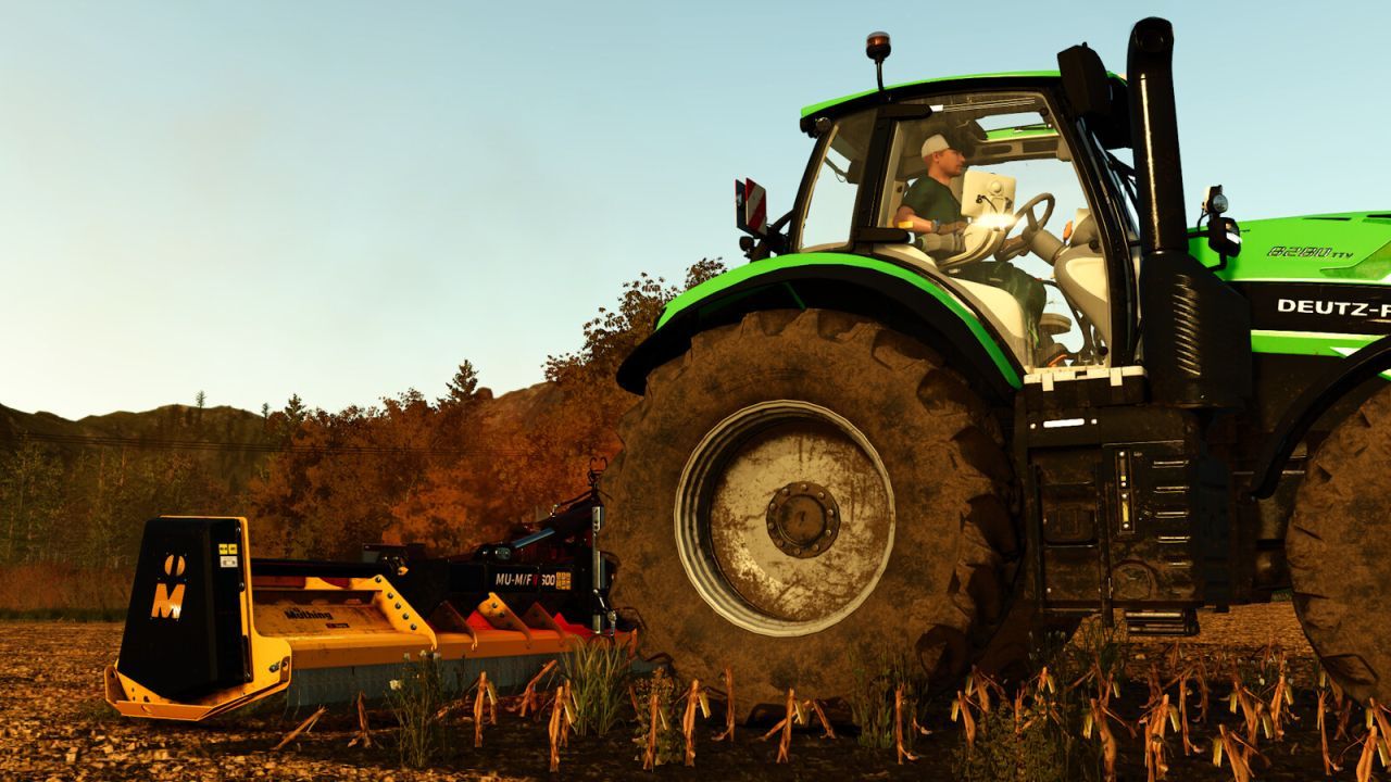 Mocny Mulczer Müthing MU-M/F 600 Vario 6 m do Szybkiej Obróbki Dużych Powierzchni