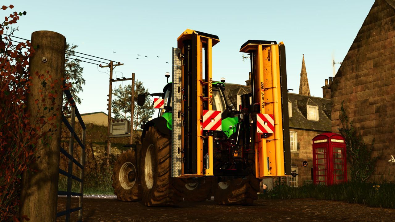 Mocny Mulczer Müthing MU-M/F 600 Vario 6 m do Szybkiej Obróbki Dużych Powierzchni