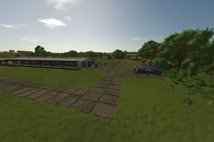 Скотарня Big Cow barn для Farming Simulator 25 — 3