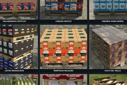 BR Products Texture Pack for Farming Simulator 25