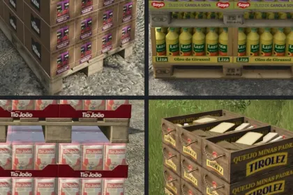 BR Products Texture Pack for Farming Simulator 25 — 3