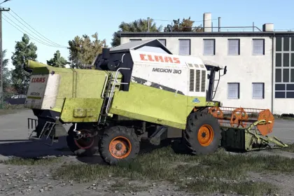 Трактор Claas Medion 310 (rust edition) для Farming Simulator 25 — 2