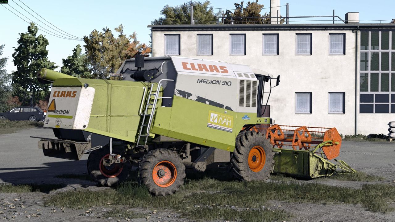 Комбайн Claas Medion 310 для Farming Simulator 25