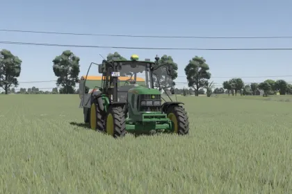 Трактор John Deere 5R для Farming Simulator 25 — 2