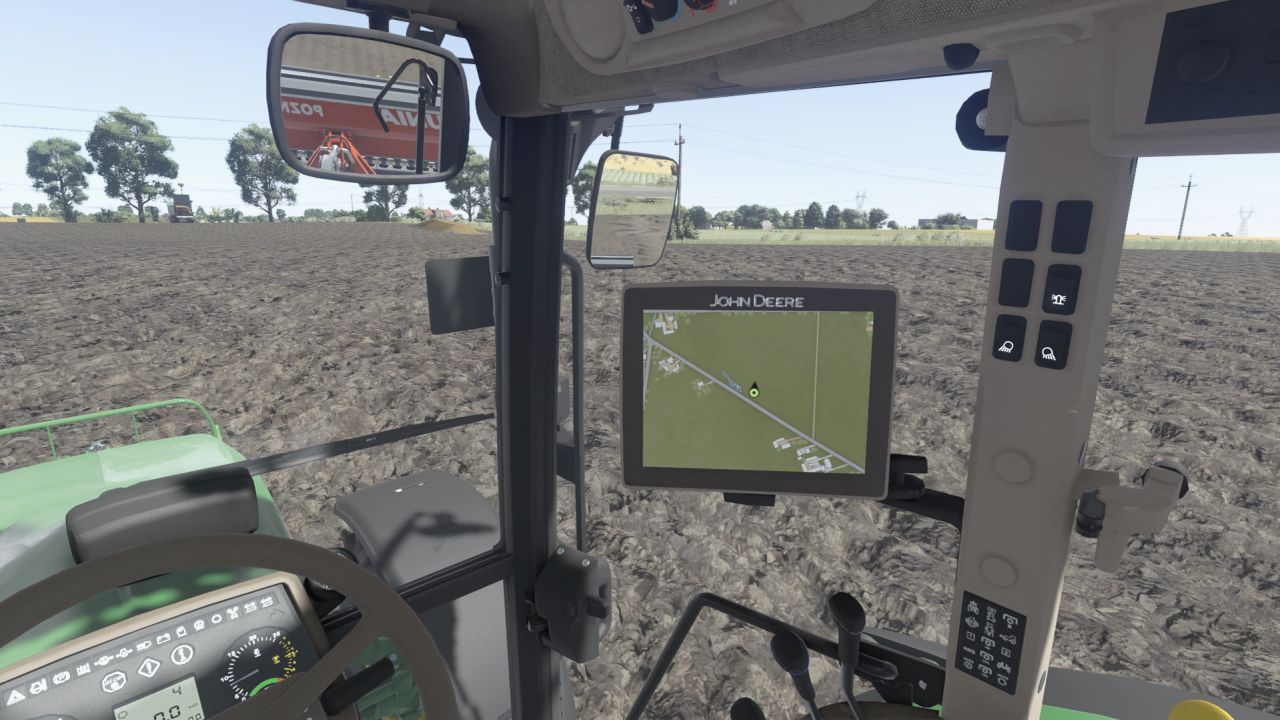 Трактор John Deere 5R для Farming Simulator 25