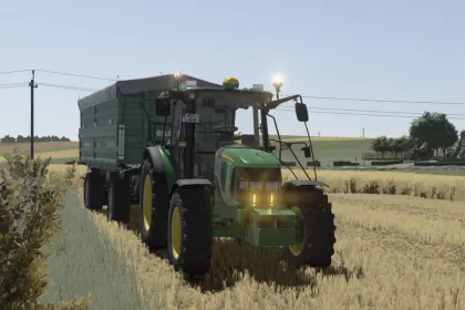 Трактор John Deere 5R для Farming Simulator 25 — 4