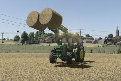 Трактор John Deere 5R для Farming Simulator 25 — 5