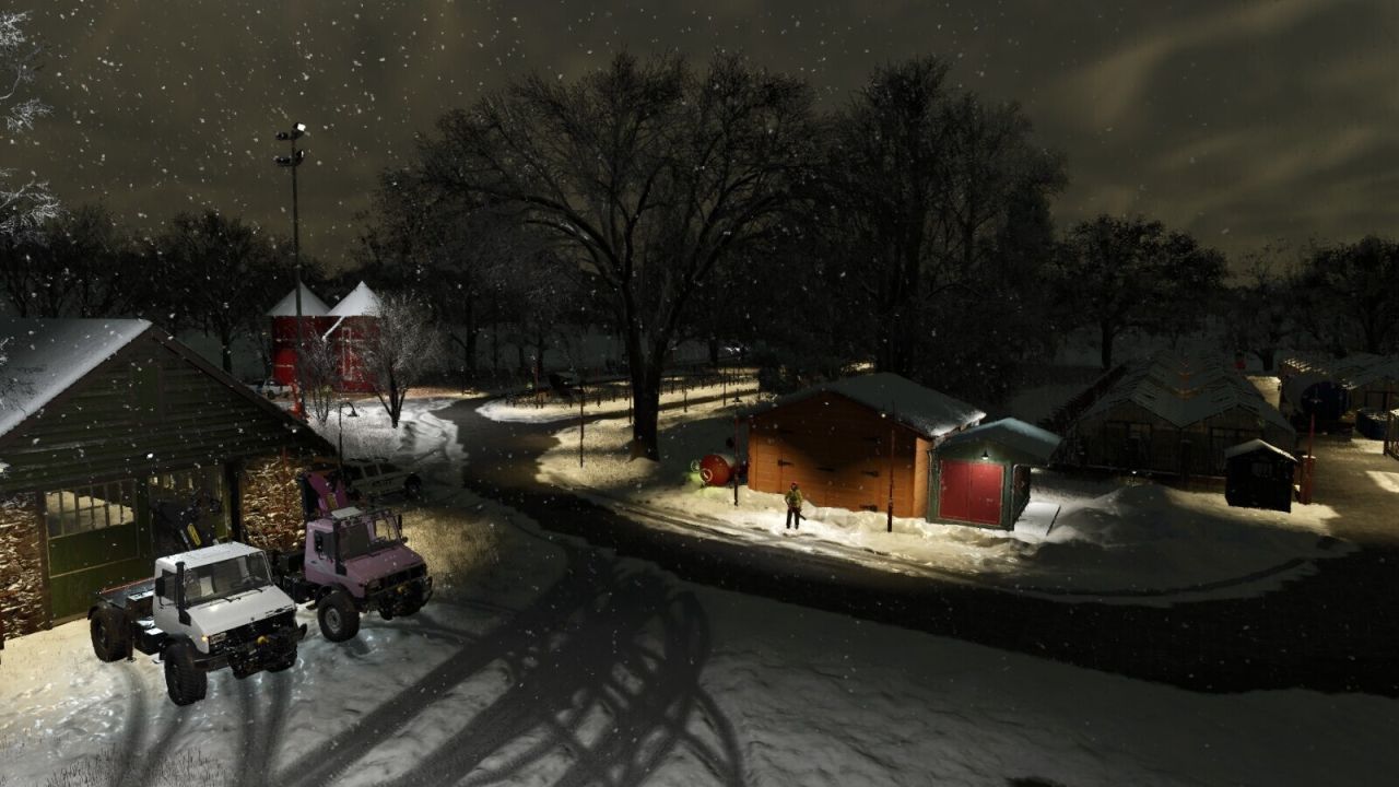 Efektywny Map Snowifier — Wieczna Zima na Każdej Mapie w Farming Simulator 25