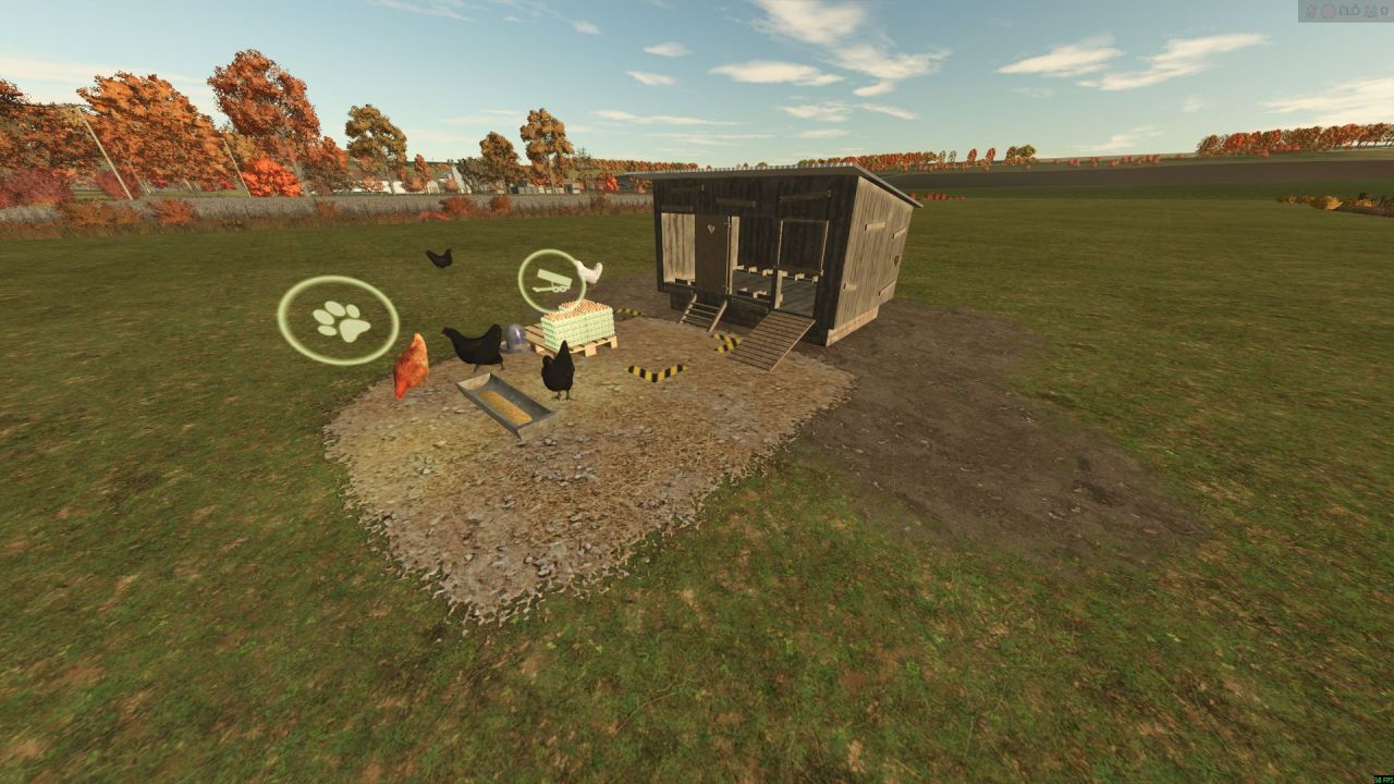 Курник Chickencoop для Farming Simulator 25