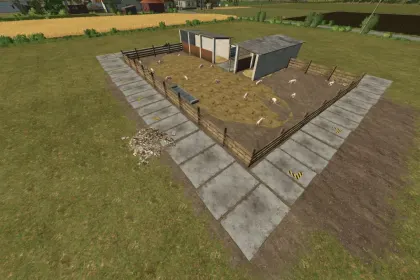 Свинарник Home stand pig barn для Farming Simulator 25
