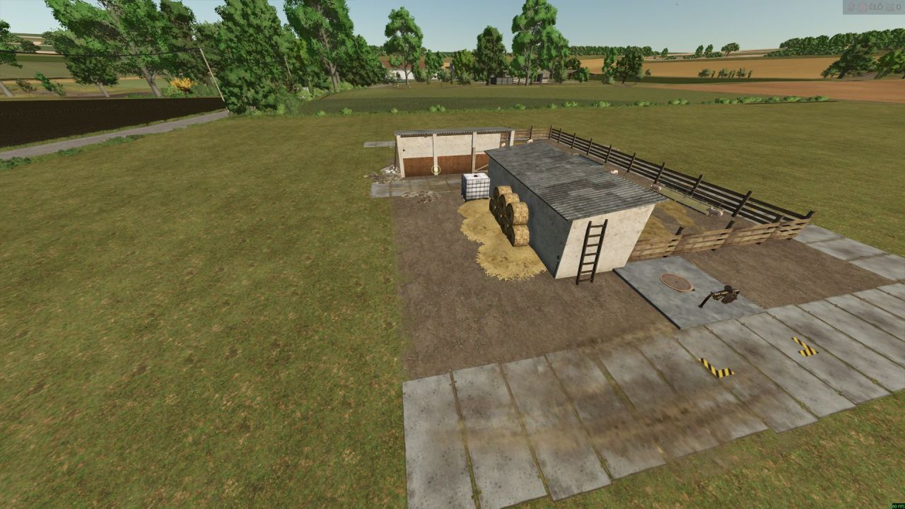 Свинарник Home stand pig barn для Farming Simulator 25