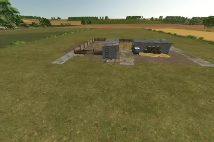 Свинарник Home stand pig barn для Farming Simulator 25 — 4