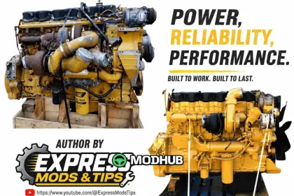 Двигун Caterpillar C15 Real Engine Pack v1.0 для ATS — 4
