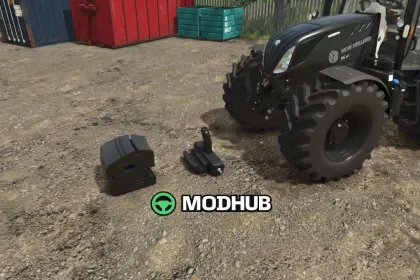 Вага для дисків New Holland Disc Weight v1.0 для FS25