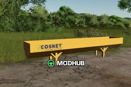 Тракторний/кормовий казан Cosnet Placeable Trough v1.0 для FS25