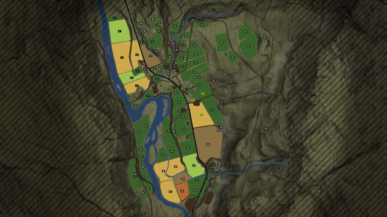 Оновлена Норвезька Карта Rennebu 25 для Farming Simulator 25 — Долина Оркли та 71 Поле